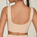 Women Crop Tank Top Women's New Style Yoga Sports Bra Quick Drying Thread Fitness Top Beautiful Back Sports Seamless Bra Solid