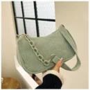 2025 New Summer New Women's Bag Fashion Nylon Shoulder Bag Women's Korean Edition Small Bag Underarm Bag