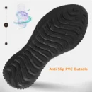 Lightweight safety shoes for men breathable safety work sneakers with iron toe indestructible shoes men women summer work shoes