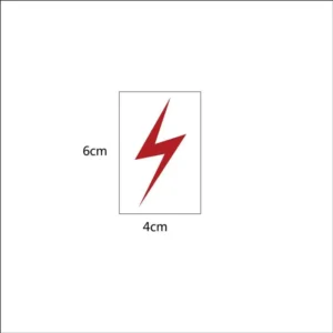 Harried Black Voldemort Tattoo Sticker Potters Waterproof Anime Personality Girl Boy Arm Tattoo Stickers Creative Party Gift - Image 4