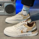 2023 Top Men's Casual Sneakers Skateboarding Shoes Men's Leather Sneakers Black White Outdoor Sneakers Casual shoe size 39-44