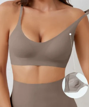 Soft Support Seamless Underwear Comfortable Gathering No Steel Ring Collection Light Thin Breathable Bra Style - Image 5