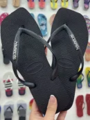 Fashionable Black Women's Shoes Brazilian Flip Flops Sexy Plus Size Women's Slippers Outdoor Beach Slippers zapatos de mujer