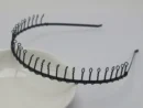 5 Fashion Unisex Headbands Wave Hair Band Metal Wire Black Hoop Hair Accessories