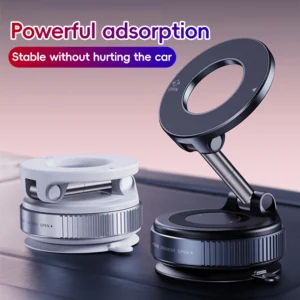360° Rotation Car Dashboard Holder Magnetic Suction Cup Holder Foldable Kitchen Lazy Phone Bracket For iPhone Android Smartphone
