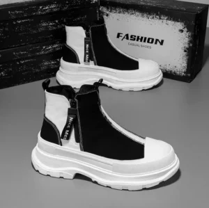 Men high gang Sneakers Casual Light Comfortable Skateboard Shoes Walking Flats Autumn Trend Platform Man Vulcanize Shoes - Image 6