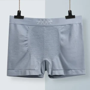 Men's Magnetic Therapy Underwear Men Enlargement Underpants Health Boxer Shorts Tourmaline Prostate Breathable Pants - Image 6