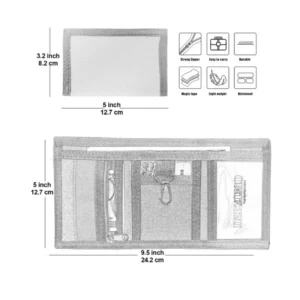 Mens Wallet Camouflage Fabric Bank Card Change Wallet Off Short Wallet - Image 6