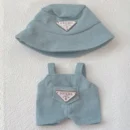NO Doll, For Labubu Doll Clothing Set Hat 17cm Clothes Shoes Doll DIY Accessories Training Sitting Party Games Toys Gifts