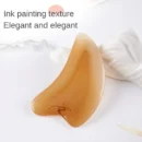 Face Lifting Guasha Resin Scraping Massage Facial Scraper Tool Eye SPA Massage Plate Reduce Puffiness Nose Lifting Nose Massager