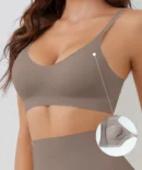Soft Support Seamless Underwear Comfortable Gathering No Steel Ring Collection Light Thin Breathable Bra Style