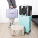 Large Capacity Foldable Airplane Bag, Travel Bag, Lever Lift, Portable Storage Bag, Sports and Fitness Bag organizer storage bag