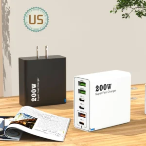 Xiaomi 200W 6 Port USB C Charger Super Fast Charging PD3.0 USB Type C Mobile Phone Charger For iPhone 16 SE4 Samsung Xiaomi ipad - Image 4