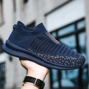 Designer Summer Breathable Men's Sports Shoes, Comfortable Running Shoes, Tenis Outdoor Sliding in Running Shoes, 2025 New Model - Image 2