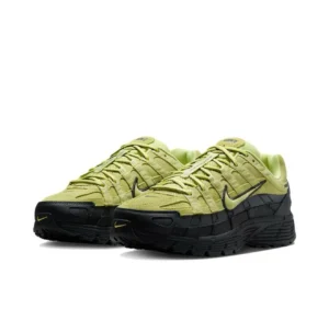Nike P-6000 CNPT Retro Lightweight Breathable Functional Wind Cushioning Anti-slip Sports Running Shoes Men's Black Green