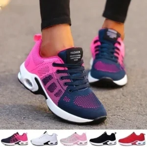 2023 Women Dance Shoes Breathable Mesh Outdoor Light Weight Sports Shoes Casual Walking Sneakers Tenis Feminino Zapatos Mujer - Image 2