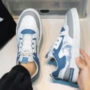 2023 Top Men's Casual Sneakers Skateboarding Shoes Men's Leather Sneakers Black White Outdoor Sneakers Casual shoe size 39-44