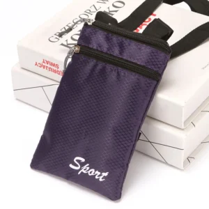 Soild Color Traveling Fashion Simple Over The Shoulder Small Storage Bag Letter Messenger Bag Mobile Phone Bag