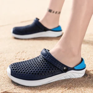 Unisex Fashion Beach Sandals Thick Sole Slipper Waterproof Anti-Slip Sandals Flip Flops for Women Men - Image 6