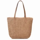Women's Shoulder Handbag Bohemian 2024 Summer Fashion Straw Beach Tote Bag Travel Shopper Weaving Hand-woven Shopping Bags New