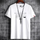 New Summer New Men Tshirt Manga Oversize Men Loose Tee Tops Men Fashion Goth Print Men's Short Sleeve T-shirt