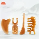 Face Lifting Guasha Resin Scraping Massage Facial Scraper Tool Eye SPA Massage Plate Reduce Puffiness Nose Lifting Nose Massager