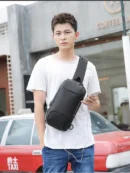 2026 Chest Bag for Men Crossbody Bag Anti-theft Shoulder Bags Messenger Bags Male Waterproof Short Trip Pack Sling Bag