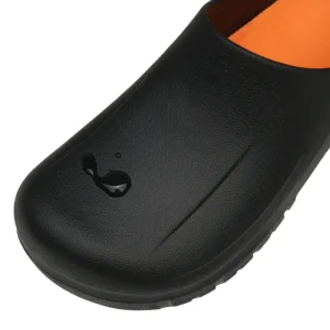 New Men's Chef Kitchen Working Slippers Garden Shoes Summer Breathable Mules Clogs Men Anti Slip Unisex Shoes Sandals - Image 2