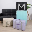 Large Capacity Foldable Airplane Bag, Travel Bag, Lever Lift, Portable Storage Bag, Sports and Fitness Bag organizer storage bag