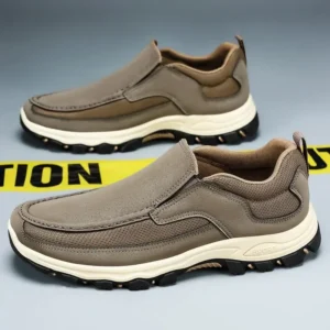 Men's Summer Outdoor Sports Shoes Breathable Mesh Soft Bottom Casual Walking Shoes No Fatigue Single Shoes for Climbing - Image 2