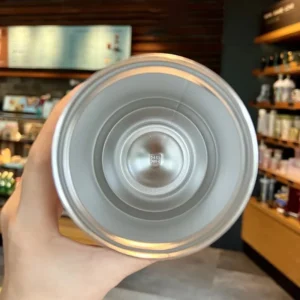 Tyeso's New Coffee Cup With Double-Layer Insulation And Cold Insulation Portable Ice Cream Cup Large Capacity Stainless Steel - Image 5
