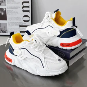 Sports Shoes Male 2024 New Fashion Mens Casual Sneakers Personalized Comfortable Lightweight Clunky Sneaker Men Shose Original - Image 4