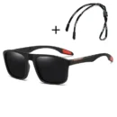 2024 Unisex Polarized Sunglasses with Rope Trendy Women Men Vintage Outdoor Sun Glasses Fashion UV400 Riding Goggle Shades