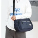 Men's Messenger Bag Crossbody Shoulder Bags Men Small Sling Pack For Work Waterproof Oxford Packs Satchel Purse