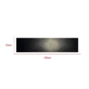 130x20cm Car Windscreen Sun Strip Sticker Matte Black Auto Front Windshield Sun Film Vinyl Decal Sticker Car Decor Accessories