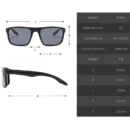 2024 Unisex Polarized Sunglasses with Rope Trendy Women Men Vintage Outdoor Sun Glasses Fashion UV400 Riding Goggle Shades