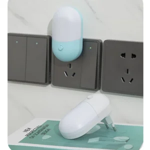 Bedside Lamp Night light EU US Plug LED Night Light AC220V Bedroom Lamp Gift for Children Cute Night Lamp For Corridor WC - Image 6