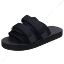 Simple Outdoor Men Slippers Fashion Hook&Loop Canvas Casual Couple Shoes Slip-on Beach Slippers Sandals Women Shoes Flip Flops