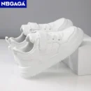 Children Sneaker Boys Casual Shoes Black Leather Flat Student Walking Shoes Non-slip Girl Lightweight Sports Tennis Footwear