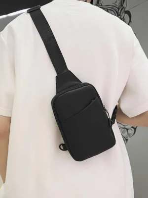 Sling Bags Men and Women Shoulder Backpack Small Cross Body Chest Sling Backpack - Image 2