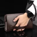 New Arrival Men's Clutch, High-Quality Business Solid Color Purse for Men handbags mens bag men wallet bolsos hombre clutch sac