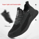 Lightweight safety shoes for men breathable safety work sneakers with iron toe indestructible shoes men women summer work shoes